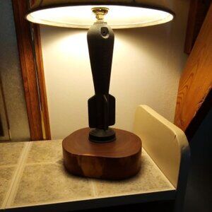WWII Era Practice Ordnance Lamp, made of Cast Iron